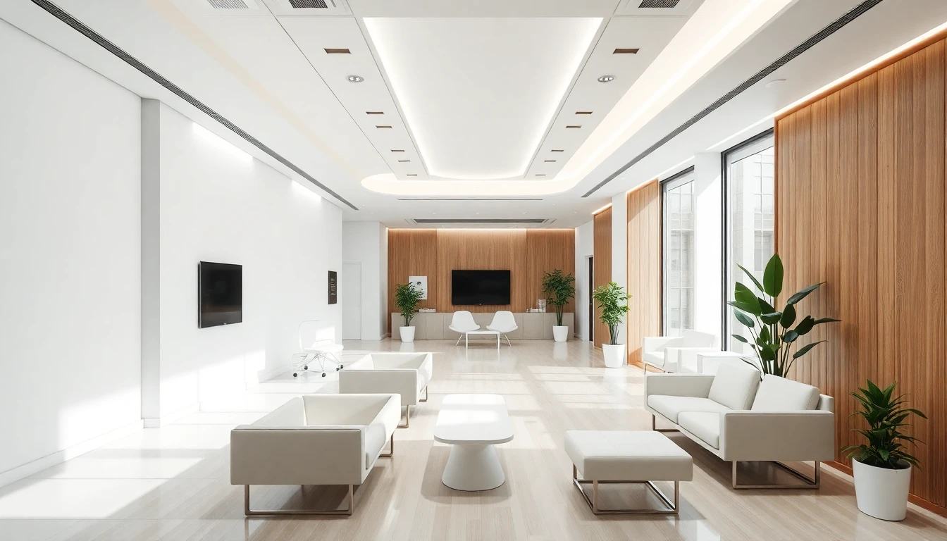 清潔感あふれるクリニック内観